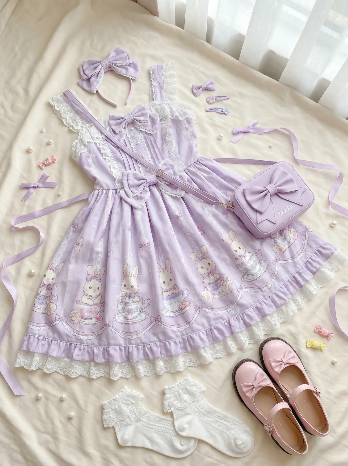 媚黑研一 Lolita穿搭灵感分享